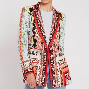 Alice and Olivia  Nate Floral Blazer